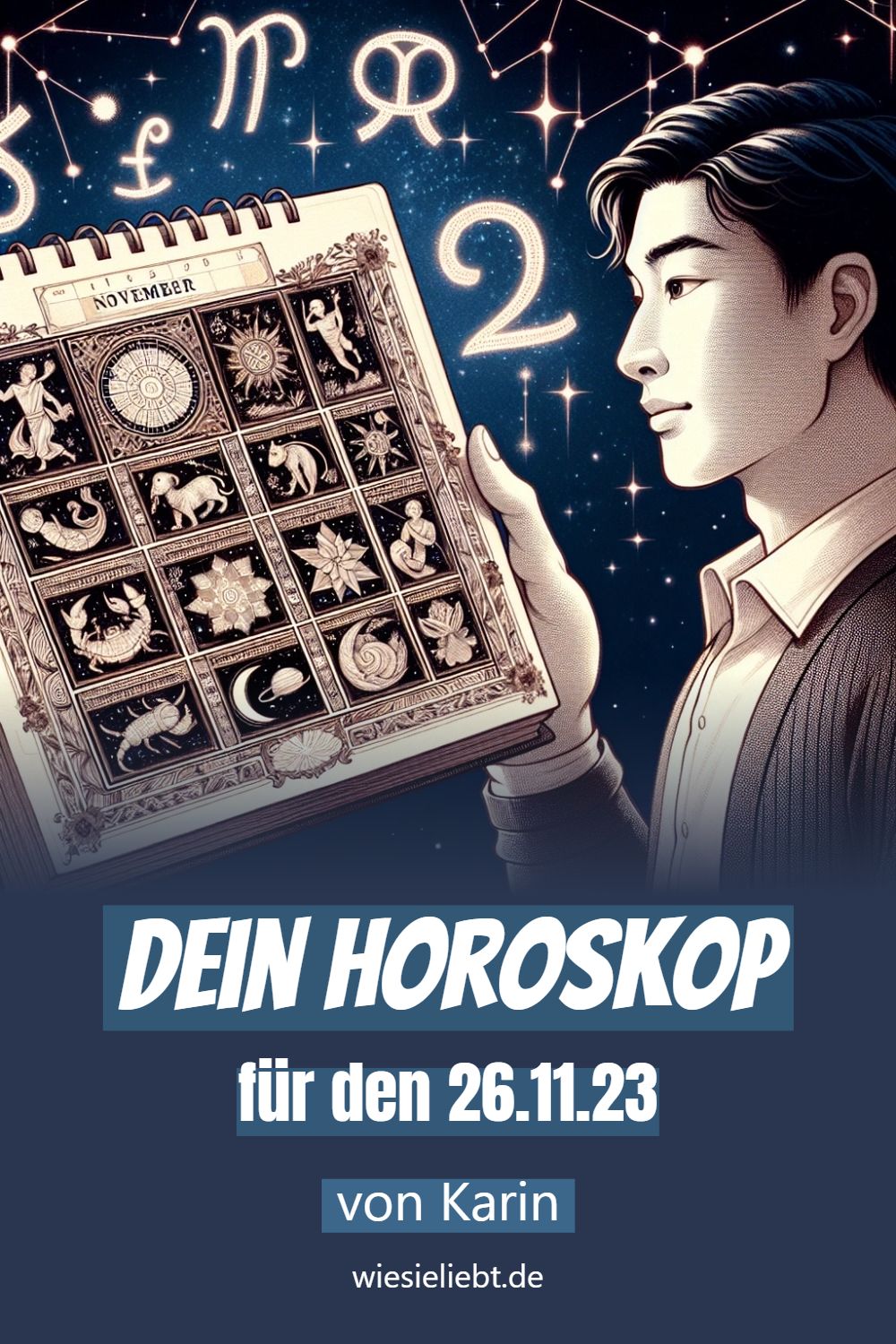 Dein Horoskop für den 26.11.23 von Karin