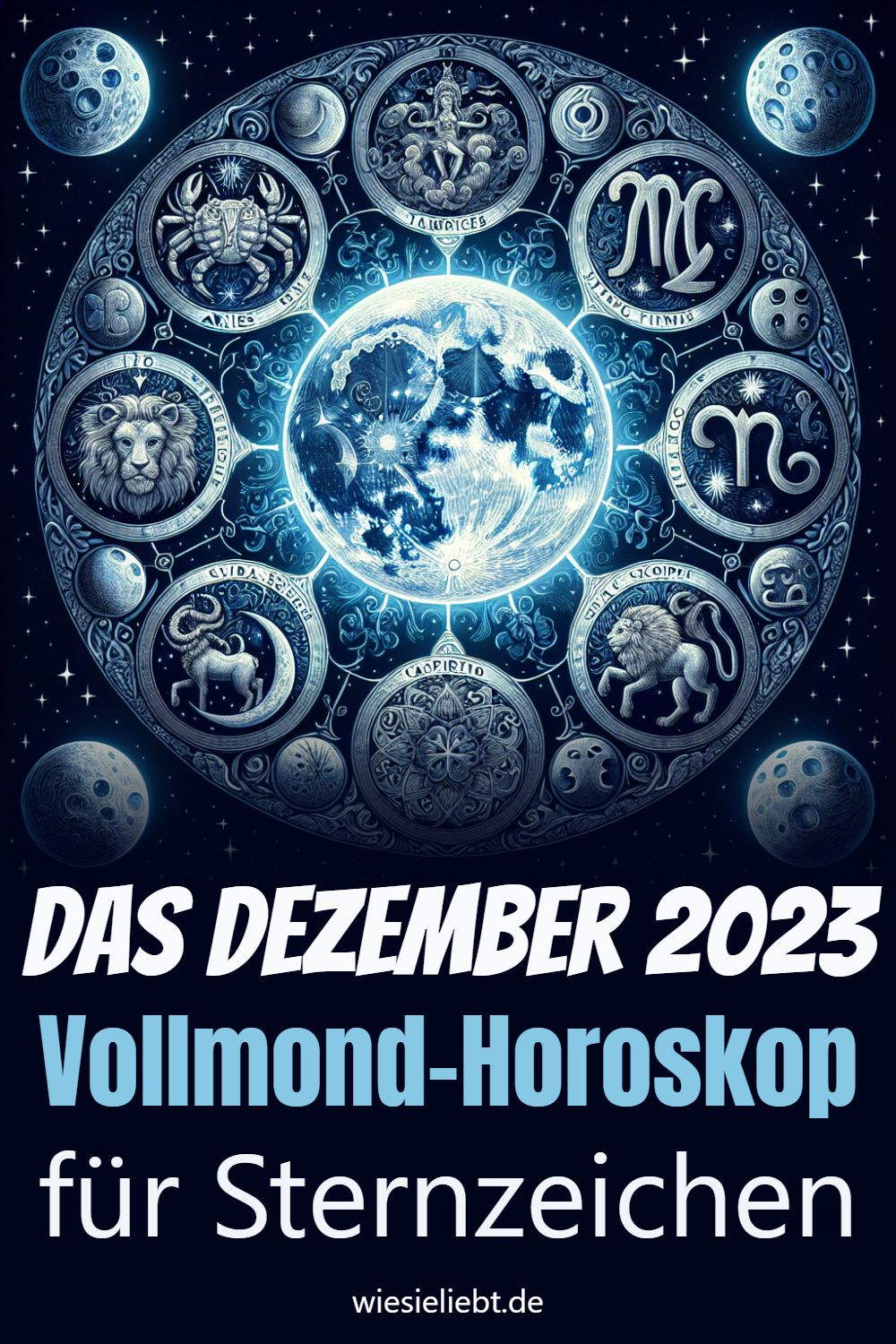 Das Dezember 2023 Vollmond-Horoskop für Sternzeichen