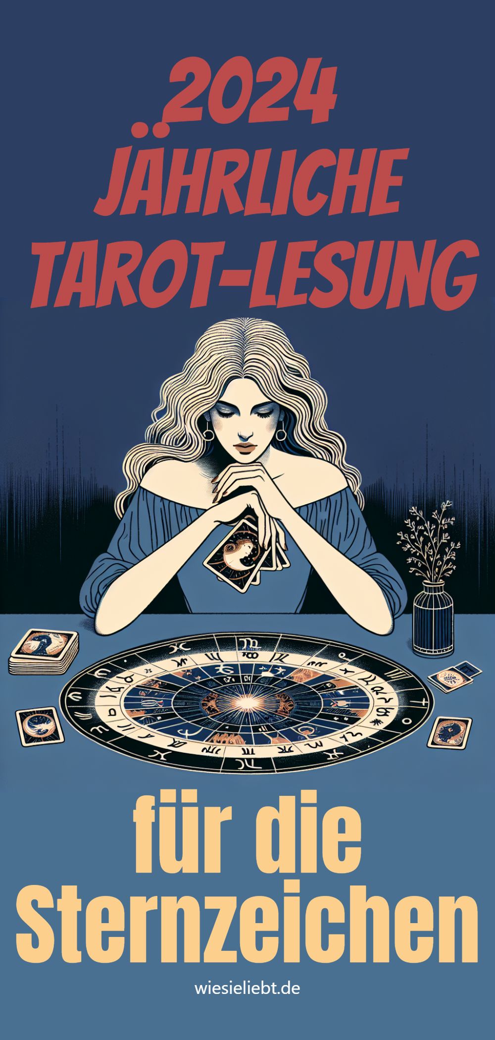 2024 Jährliche Tarot-Lesung für die Sternzeichen