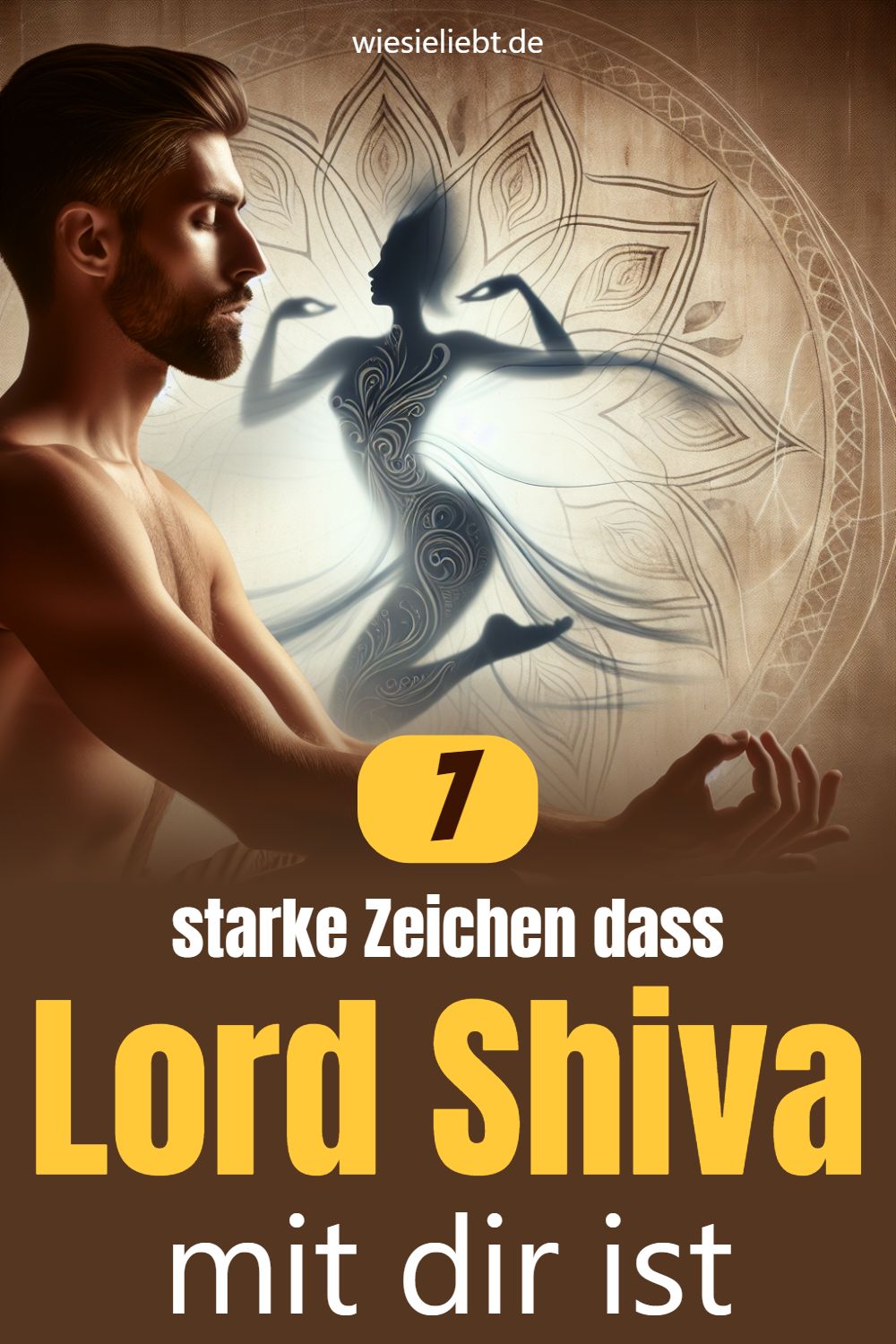 Lord Shiva mit dir ist 7 7 starke Zeichen dass