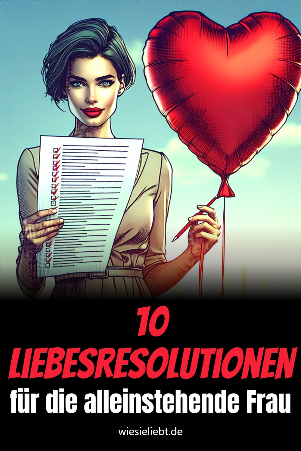 10 Liebesresolutionen für die alleinstehende Frau