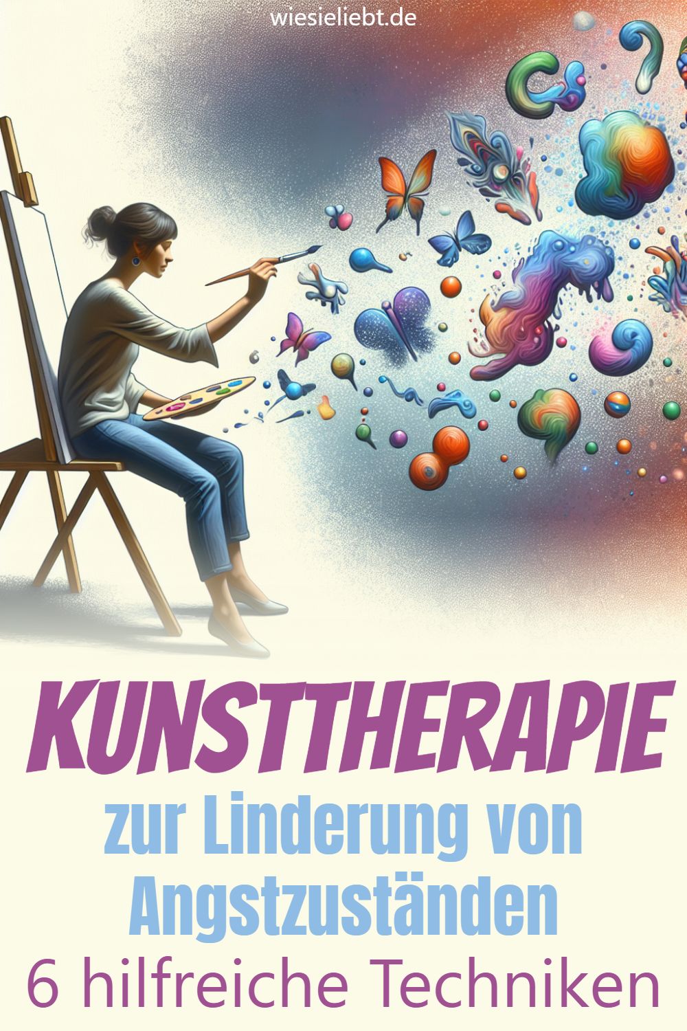 Kunsttherapie zur Linderung von Angstzuständen 6 hilfreiche Techniken