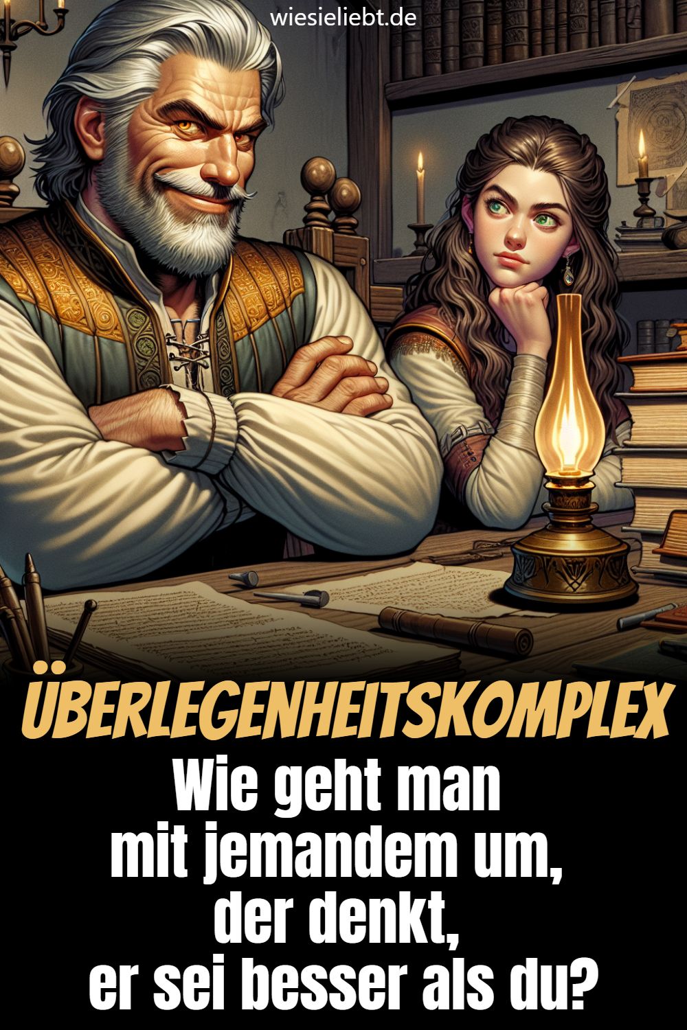 Überlegenheitskomplex Wie geht man mit jemandem um, der denkt, er sei besser als du?