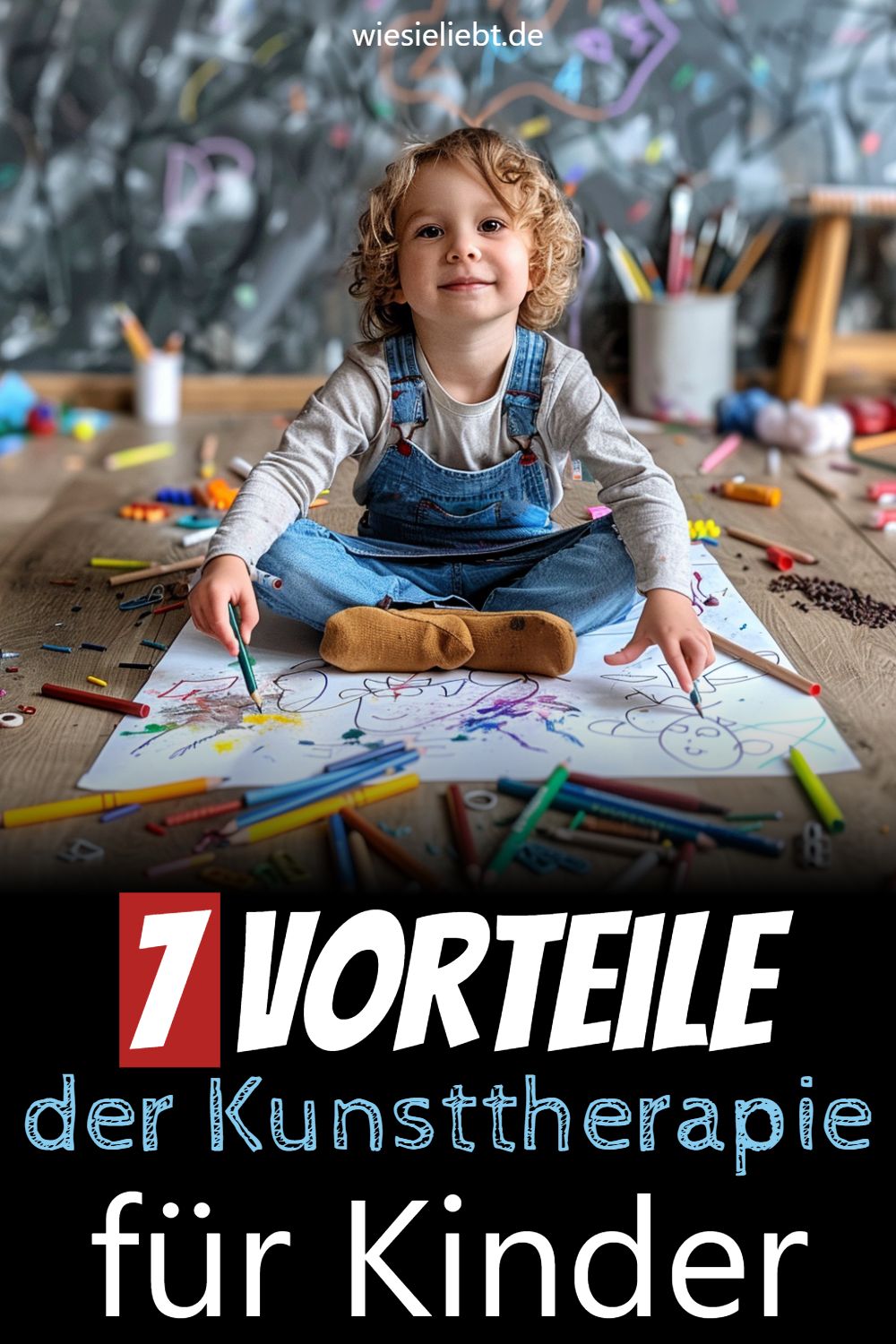 7 Vorteile der Kunsttherapie für Kinder