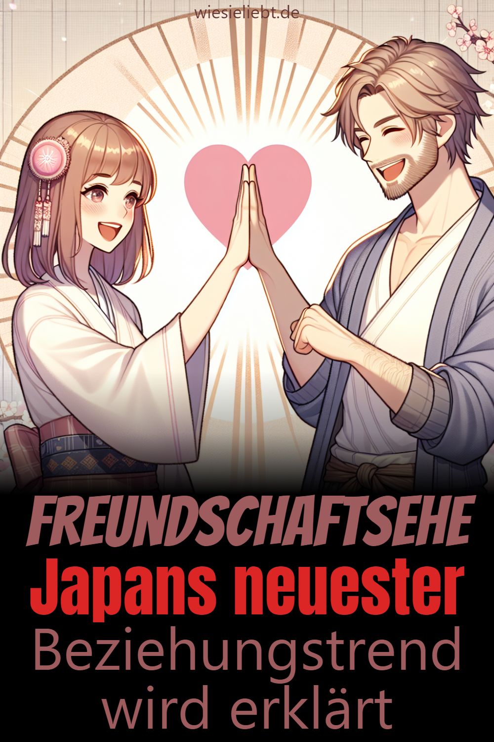 Freundschaftsehe Japans neuester Beziehungstrend wird erklärt