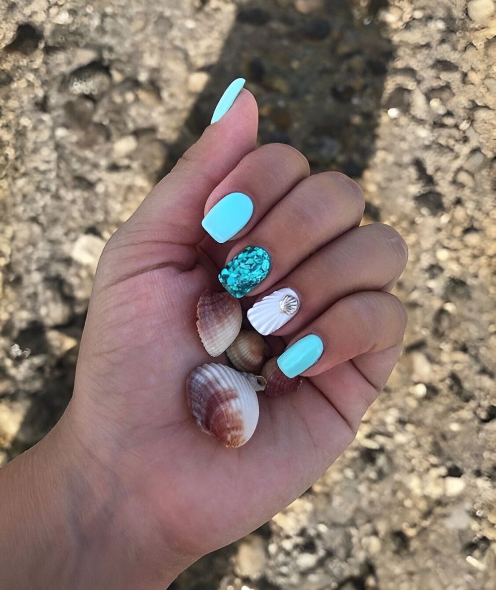 40+ Nailart-Ideen für den Urlaub Perfekt für einen Sommerurlaub am Strand