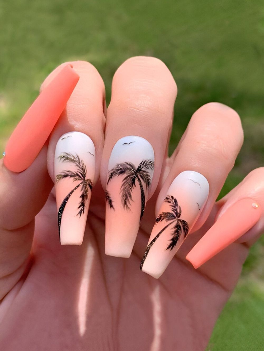 40+ Nailart-Ideen für den Urlaub Perfekt für einen Sommerurlaub am Strand