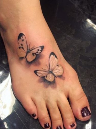 6. Schmetterling Tattoo