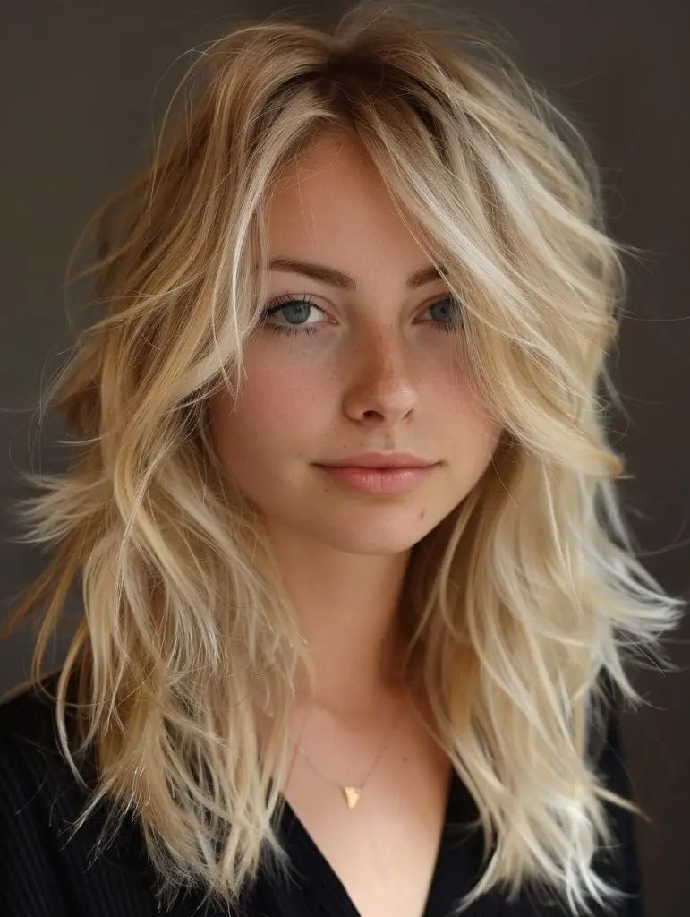 Herbst Balayage Blonde Ash