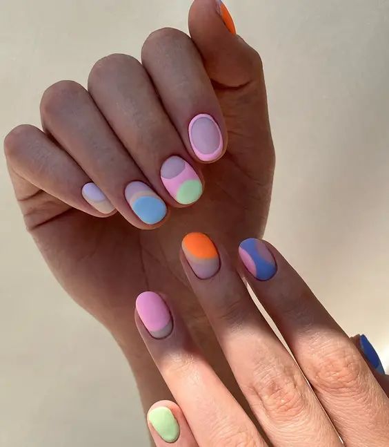 Matte Pastellfarben in Perfektion